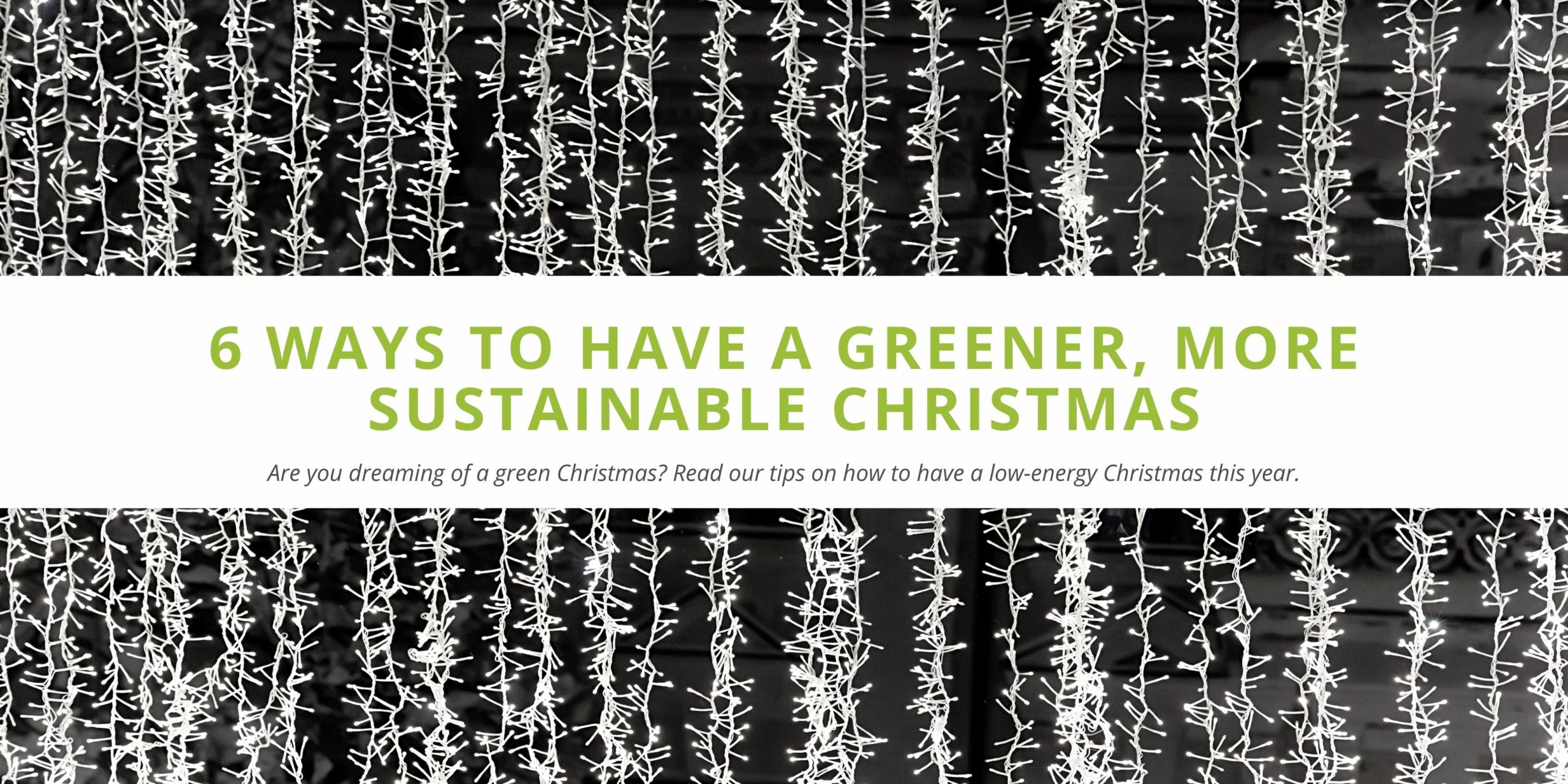 Christmas energy blog banner Christmas